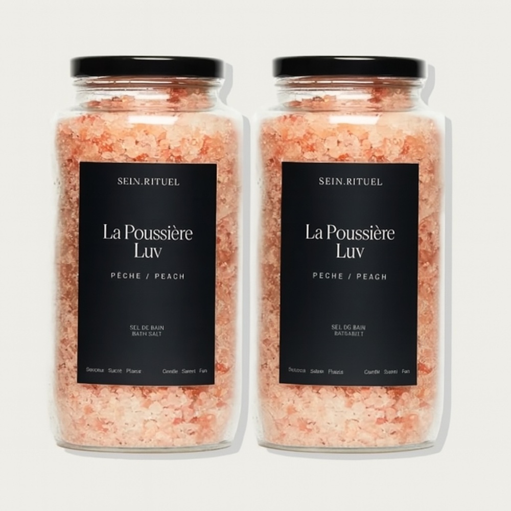 🆕 Bundle of 2 La poussière Luv Salt from Selv Rituel 2X 550 g